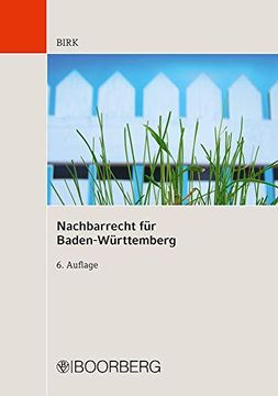 portada Nachbarrecht für Baden-Württemberg (en Alemán)