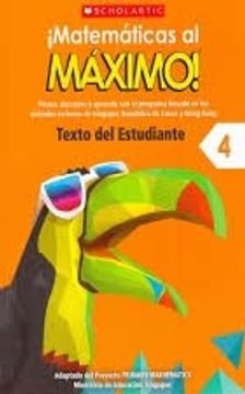 portada Matematicas al Maximo Texto del Estudiante 4 (in Spanish)