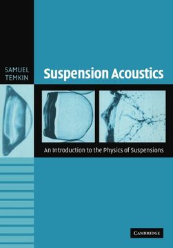 portada Suspension Acoustics: An Introduction to the Physics of Suspensions (en Inglés)