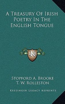 portada a treasury of irish poetry in the english tongue (en Inglés)