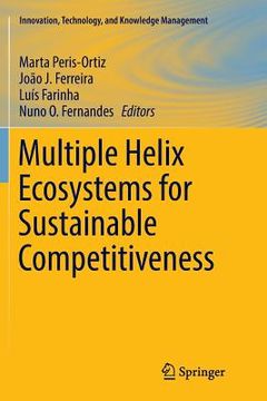 portada Multiple Helix Ecosystems for Sustainable Competitiveness (en Inglés)