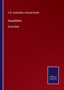 portada Hausblätter: Erster Band (in German)