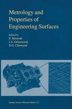 portada metrology and properties of engineering surfaces (en Inglés)