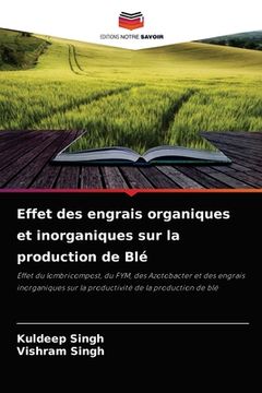 portada Effet des engrais organiques et inorganiques sur la production de Blé (en Francés)