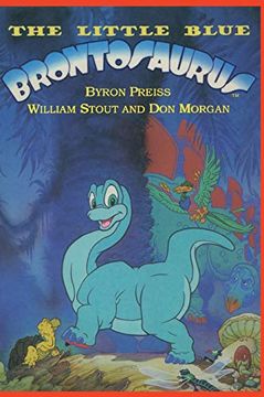 portada The Little Blue Brontosaurus (en Inglés)