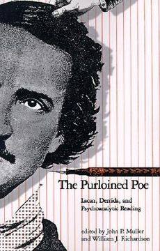 portada The Purloined Poe: Lacan, Derrida, and Psychoanalytic Reading (in English)
