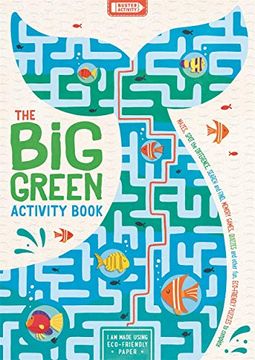 portada The big Green Activity Book: Mazes, Spot the Difference, Search and Find, Memory Games, Quizzes and Other Fun, Eco-Friendly Puzzles to Complete. Activity) [Idioma Inglés] (Buster Activity) (en Inglés)