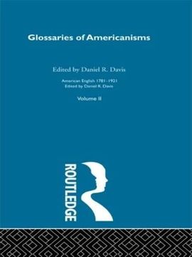 portada Glossaries of Americanisms: Volume two