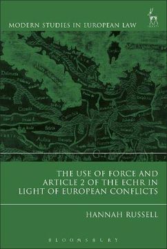 portada Use of Force & Article 2 of th (Modern Studies in European Law) (en Inglés)