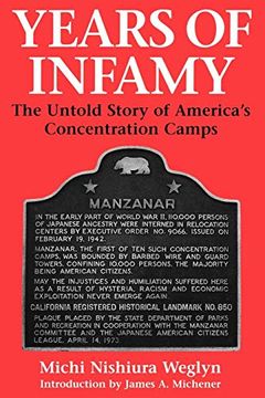 portada Years of Infamy: The Untold Story of America's Concentration Camps (in English)