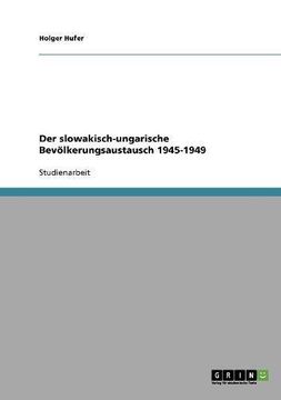 portada Der slowakisch-ungarische Bevölkerungsaustausch 1945-1949