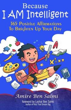 portada Because I AM Intelligent 365 Affirmations To Brighten Up Your Day (en Inglés)