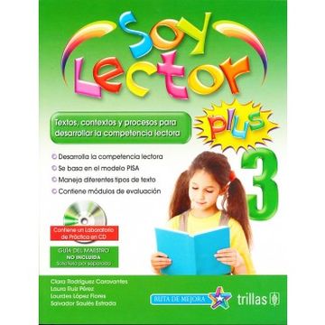 portada Soy Lector Plus 3. Contiene un Laboratorio de Practica en cd (in Spanish)