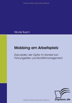 portada Mobbing am Arbeitsplatz (German Edition)