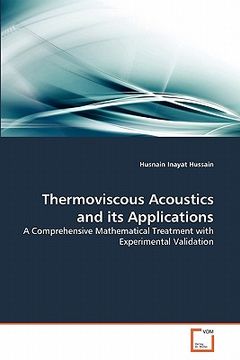 portada thermoviscous acoustics and its applications