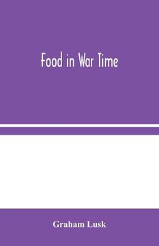 portada Food in War Time (in English)