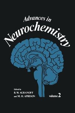 portada Advances in Neurochemistry (en Inglés)