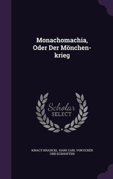 portada Monachomachia, Oder Der Mönchen-krieg
