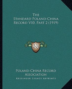 portada the standard poland-china record v10, part 2 (1919) (en Inglés)