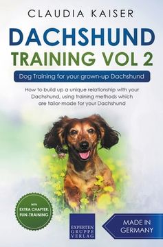 portada Dachshund Training Vol 2 - Dog Training for Your Grown-up Dachshund (en Inglés)
