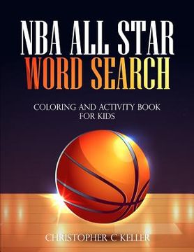 portada NBA All Star Word Search: Coloring and Activity Book for Kids