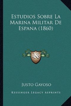 portada Estudios Sobre la Marina Militar de Espana (1860)