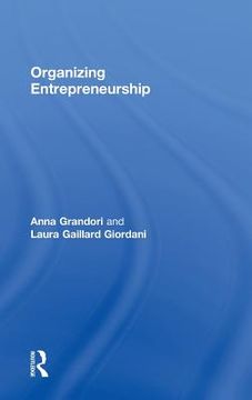 portada organizing entrepreneurship (en Inglés)