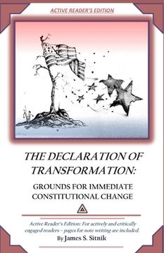 portada Declaration of Transformation - Active Reader's Edition: Grounds for Immediate Constitutional Change (en Inglés)