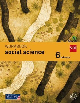 portada Social Science. 6 Primary. Savia. Workbook 