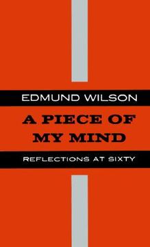 portada a piece of my mind: reflections at sixty (en Inglés)