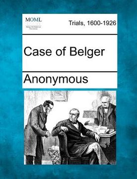portada case of belger (in English)