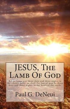 portada JESUS, The Lamb Of God (en Inglés)