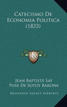 portada Catecismo de Economia Politica (1833)