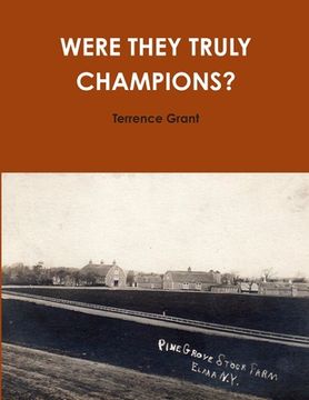 portada Were They Truly Champions? (in English)