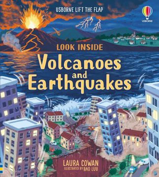 portada Look Inside Volcanoes and Earthquakes (en Francés)