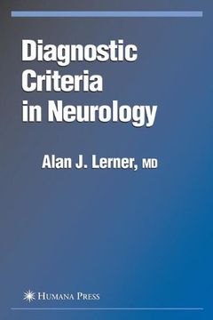 portada diagnostic criteria in neurology (en Inglés)