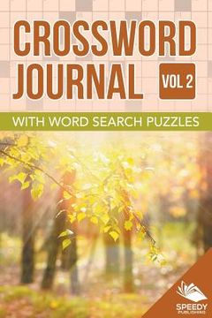 portada Crossword Journal Vol 2 with Word Search Puzzles (en Inglés)