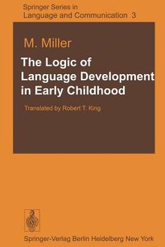portada the logic of language development in early childhood (in English)