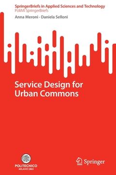 portada Service Design for Urban Commons 