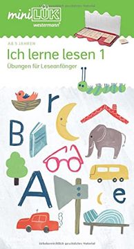 portada Minilük: Ich Lerne Lesen 1: Fröhliche Übungen für Leseanfänger für Kinder von 5 - 7 Jahren