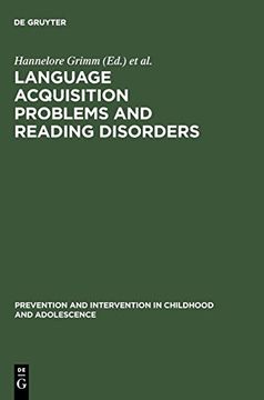 portada Language Acquisition Problems and Reading Disorders (Prävention und Intervention im Kindes- und Jugendalter) (en Inglés)