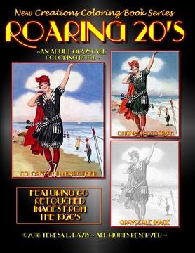 portada New Creations Coloring Book Series: Roaring 20s (en Inglés)