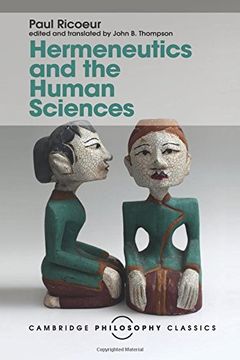 portada Hermeneutics and the Human Sciences: Essays on Language, Action and Interpretation (Cambridge Philosophy Classics)