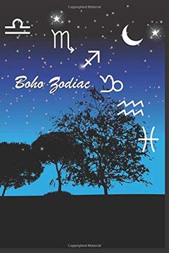 portada Boho Zodiac: 124 Page Softcover, has Both Lined and 