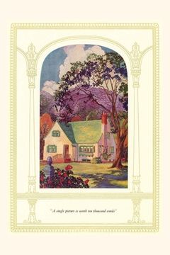 portada Vintage Journal Quaint Cottage House (en Inglés)