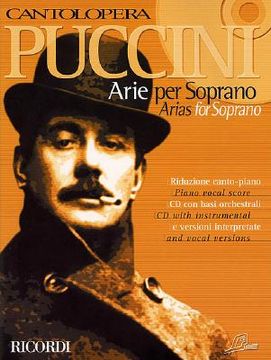 portada Puccini Arias for Soprano: Cantolopera Collection (in English)