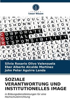 portada Soziale Verantwortung Und Institutionelles Image (in German)