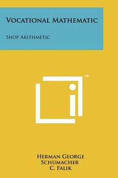 portada vocational mathematic: shop arithmetic (en Inglés)