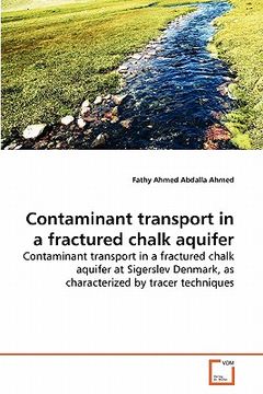 portada contaminant transport in a fractured chalk aquifer (en Inglés)