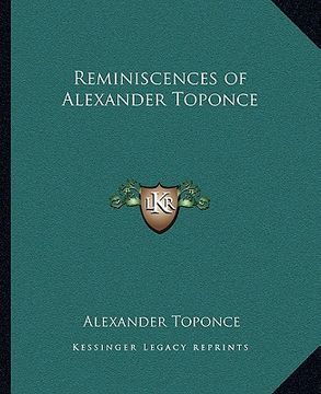 portada reminiscences of alexander toponce (in English)